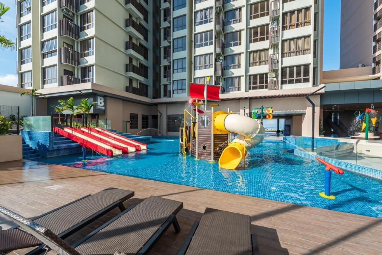 New Bali Residence Seaview L 8 Pax L Kids Friendly L Water Theme Park L 5Mins To Jonker L Kids Slide Malakka Dış mekan fotoğraf